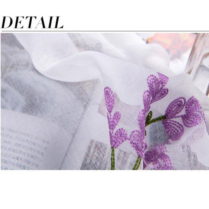 Yfashion%20Flower%20Embroidery%20Short%20Curtain%20Pastoral%20Shade%20Kitchen%20Curtains%20Half%20Curtain%20Short%20Panel%20Drapes%20-%20Image%206