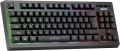 Gaming Keyboard MARVO Scorpion K607 Multimedia, Full Anti-ghosting, Ergonomic Compact Design with TKL Layout, 3 Colour LED backlit with Adjustable Brightness, Black. 
