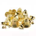 10Pcs/Set Hanging Bell Exquisite Workmanship Clear Ringing Metal Christmas Rustic Bell Decor for Home. 