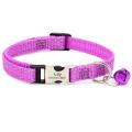 New Custom Cat Collar Reflective Kitten Puppy Collars With Bell Personalized Pet Cats Collar Necklace Accessories 19Cm To 30Cm. 