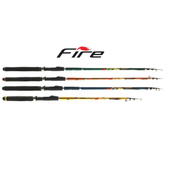 Pioneer Fire Telescopic fishing rod for freshwater & saltwater fishing