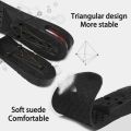 1.5-9cm Invisible Height Increase Insole Cushion Height Lift Adjustable Cut Shoe Heel Insert Taller Support Absorbant Foot Pad. 