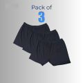 SisDapk Boxer Underwear for Men Pack of 3 – Breathable Briefs, XL Cotton Shorts, Underpants Boxers, Panties for Male Body Shaper, Sports Wear, Imported Quality, Random Colors, Tummy Control Branded Product. 