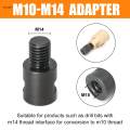 Thread Adapter Angle Grinder Thread Adapter M10 M14 5/8"-11 Electric Drill Professional Accessories Stable Thread Converter Adapter. 