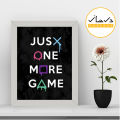 Gaming Poster Wall Art Frame For Gaming Zone and Home Decor - OFD481. 