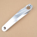 Aluminum Alloy Hollow Bicycle Left Crank Arm Bike Crank Arm Mainly for SHIMANO 590 610 SLX XT XTR Crankset Black. 