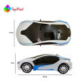 3D Famous Car By The Toys Mart  4 Channel RC Remote Control Cars with 3D Lights for Kids. 