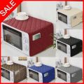 Kitchen Microwave Oven Cover Dustproof Decorative With Four Side Pockets | Microwave Cover Are Available In Multiple Colors - Universal Size. 
