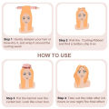 Heatless Hair Curler, Heatless Curling Rod Headband 2 Set, Heatless Curls, Satin Heatless Curling Set with Hair Caps, Heatless Hair Rollers, Hair Curlers No Heat for Women. 