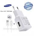 Premium Quality 2A Charger for Samsung Galaxy S3, S4, S5, J3/J5/J7/Core Prime/Grand Prime with Original Micro USB cable & Other Smartphones. 