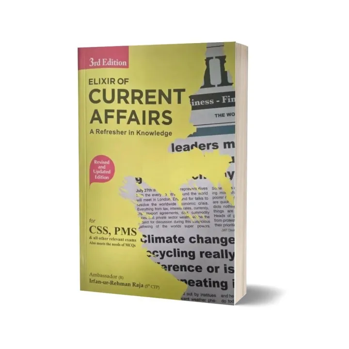 Rehman Rajar Elixir of Current Affairs 3rd Edition By Irfan-ur-Rehman Raja – JWT ...