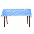 Table Cover For Party Decoration Polka Dot Waterproof Stain Resistant Disposable Covers Table Runner Wrinkle Free Plastic Sheet For Event Decoration Theme Birthday Party Event Decor Wedding Anniversary Baby & Bridal Shower. 