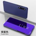 For Samsung Galaxy A70 - Luxury Mirror View Full Body Protection Camera Protective Back Cover Case Front Cover Case Flip Cover Case For Samsung Galaxy A70. 