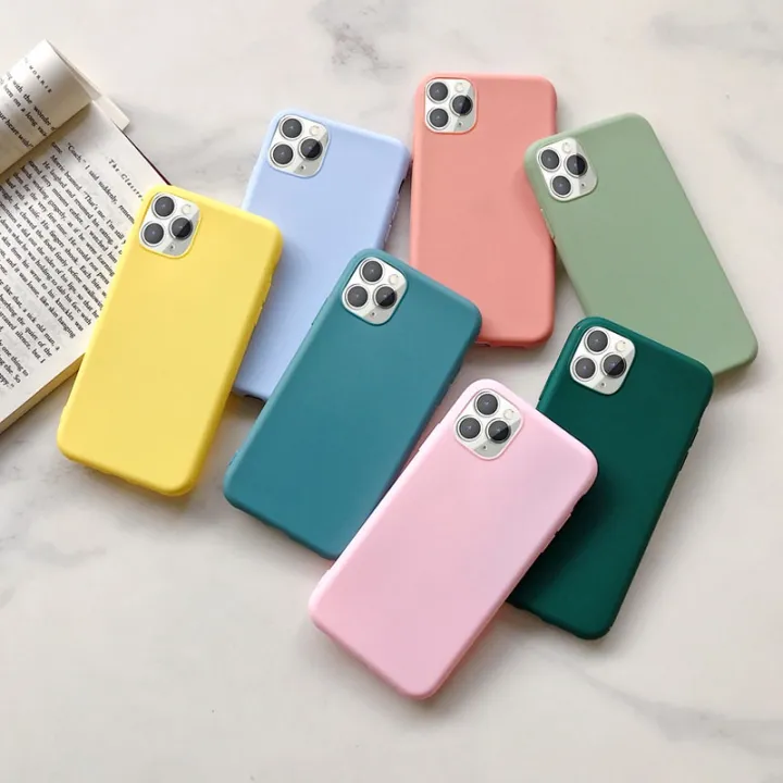Taoyunxi%20Candy%20Colors%20Case%20iPhone%2011%2012%20Pro%20Max%206%207%20Plus%20XR%20XS%20XS%20MAX%20SE%202020%20Liquid%20Silcone%20Phone%20Case%20-%20Image%205