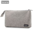 【Footprint】 LUNE Baona Double-Layer Digital Storage Bag Data Cable Power Bank Mobile Hard Disk Mobile Phone Headset Accessories Travel Office Storage Bag. 