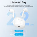 Vention Elf E02 Wireless Earbuds Bluetooth 5.3 Earphone Smart Noise Reduction Sweatproof Half in-Ear Headset Mini Microphone Touch Control TWS True Wireless Earphones. 