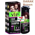 VIP  Dark Brown  Hair Colour Shampoo - 180ml... 