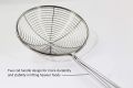 3 in 1 Stainless Steel Frying Mesh Strainer For Kitchen And Commercial Use Small Medium And Large Sizes. 