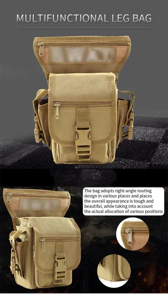 Black hawk colum BL009 camouflage multifunctional leg bag outdoor
