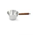 Silver Milkpan Metal Finish Aluminum Milk Pan | Sauce Pan for Tea All Sizes Available silver pots for milk (Sauce pan) Best Material Milk pot set  Silver milk pot silver steel Best Quality. 