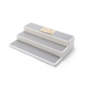Nachuan kitchen supplies layered shelves wholesale desktop condiment storage racks cosmetics three-layer finishing racks. 