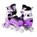 ADJUSTABLE INLINE SKATE SHOES ROLLERS FOR BOYS GIRLS 4 WHEEL SKATE SHOES FOUR WHEELS. 