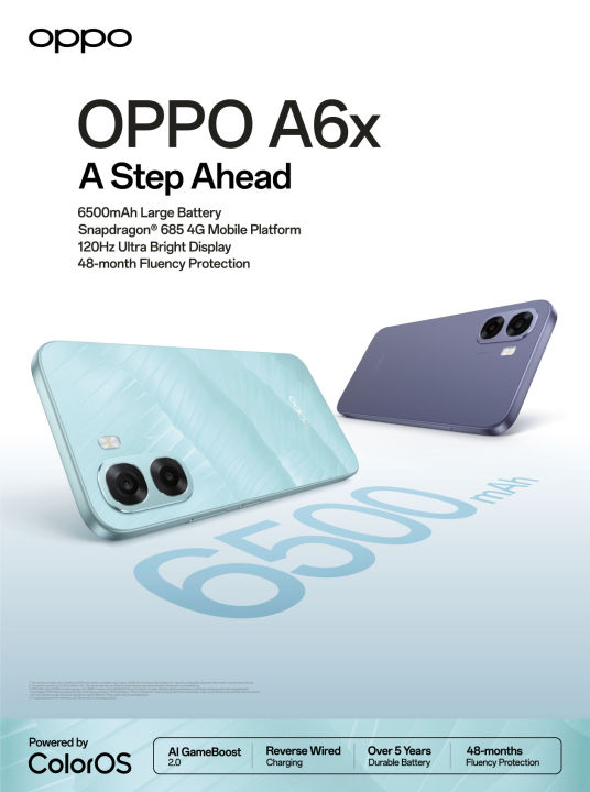 OPPO%20A6x%20%7C%208GB%20RAM%20+%20128GB%20ROM%20%7C%202%20Year%20Official%20Warranty%20-%20Image%203