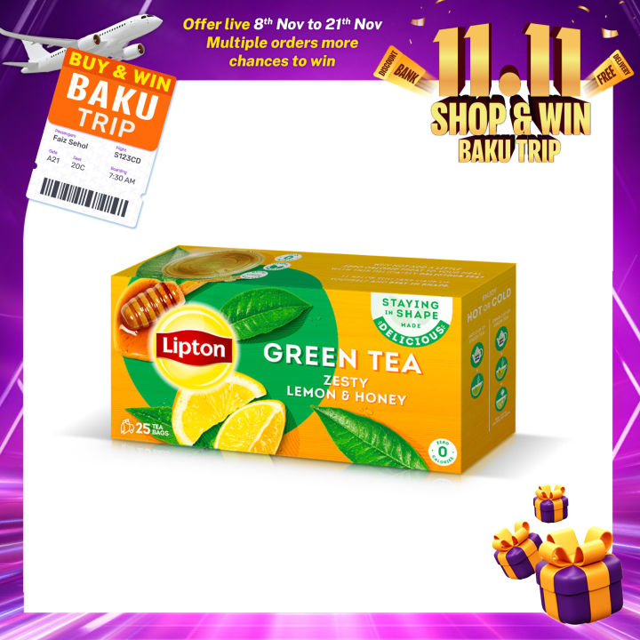 Lipton Green Tea lemon 25s