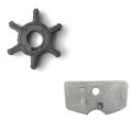 Water Pump Impeller for Yamaha with Fit for Yamaha Outboard Lower Unit Gearbox Anode 6L5-45251. 