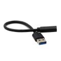 EF 0.2 Meters USB 3.1 Type C To USB 3.0 Male Port Adapter Cable USB-C To Type-A. 
