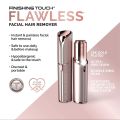 Flawless Facial hair remover Original USB Rechargeable trimmer for women upper lip Painless Electronic USB flawless hair removal for women lipstick shape trimmer. 