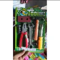 Tool Pretend Play Set Plastic Tool Kit 7 Pcs Tool Set For Kids. 