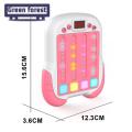 Educational Gaming Machine Portable Handheld Reaction Speed Training Game Console for Kids Adults Educational Light-up Track Game Machine Toy Fast Push Rhythm Hand-eye Coordination Game Device. 