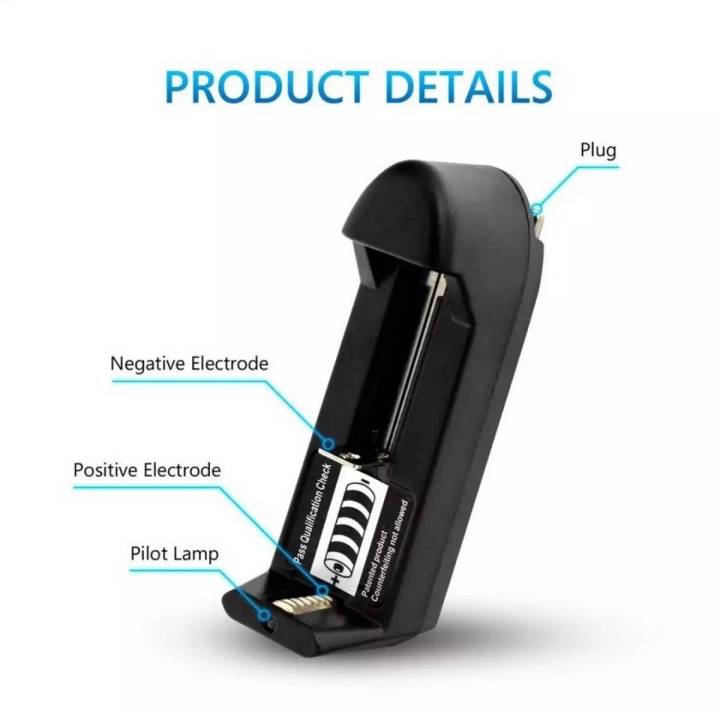 Universal Single Cell 3.7 V Lithium-ion Battery Charger for 18650,16340,14500 Cells AA AAA CR123A Li-ion Batteries small sun
