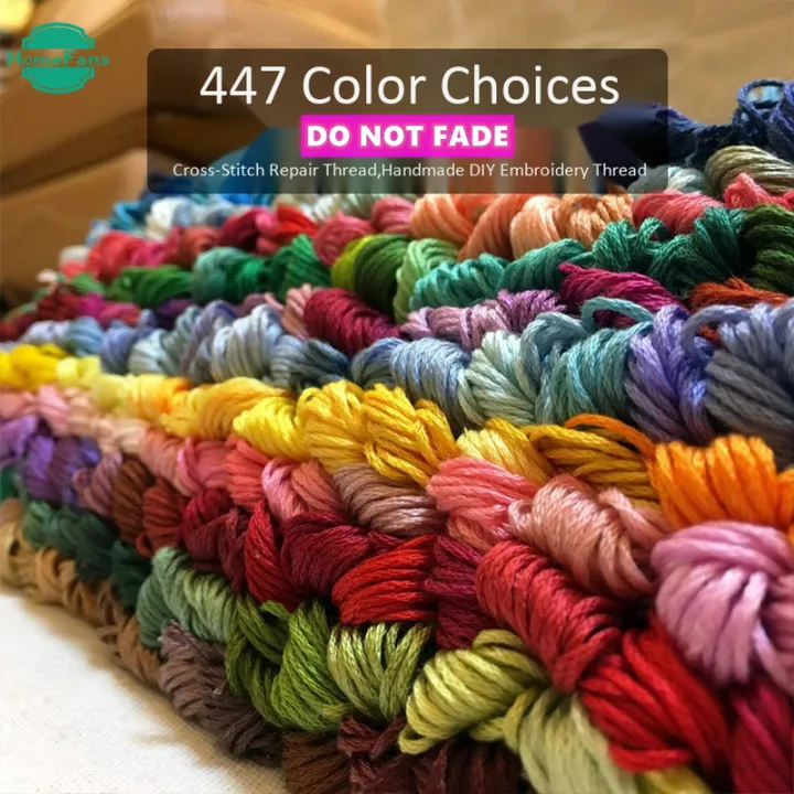 HF%20Ready%20Stock%20CXC%20447%20Colors%20DMC%20Standard%201Pcs%20Cross%20Stitch%20Thread%20Embroidery%20Floss%20Benang%20Sulaman%20-%20Image%202