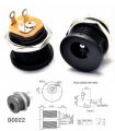 5pcs DC-022 DC Power Jack 5.5x2.1mm Socket connector. 