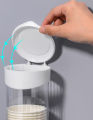 Paper Cups Dispenser Plastic Cups Holder Disposable Plastic & Paper Cups Holder Dustproof Free Punching Paper Cup Rack. 