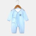 Newborn baby crawling pure cotton air-conditioned suit, thin fitting jumpsuit, newborn boys and girls, summer pamas. 