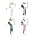 Decorative Floral Wreath Handmade Artificial Flower Wreath for Festive Wall Hanging Decoration Fine Craftsmanship Perfect for Parties Southeast Asian Buyers' Favorite Front Door Wreath. 