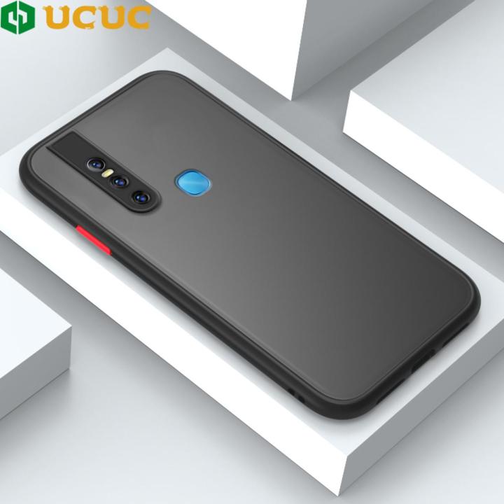 Mobile Cover For Vivo Vivo V15 Photo Cover Thin Matte Black Case