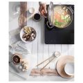 Pot with lid IKEA Glass Stainless Steel 2.8 l. 