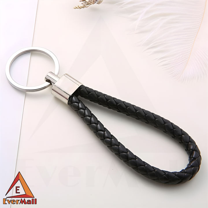 Braided%20PU%20Leather%20Keychain%20-%202%20Pack%20Handwoven%20Metal%20Keys%20Strap%20Fashion%20Keyring,%20Creative%20Key%20Holder%20Gift%20for%20Car,%20Key,%20Bag%20and%20Purse%20-%20Image%208
