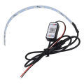 Cross-Border Supply Motorcycle Demon Eye Colorful LED360 FAW Car Decorative Lights Headlight Optical Lens 9-36v. 