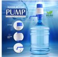 Manual Water Pump Dispenser For 19 liter Water Cans Large - Blue & White. 