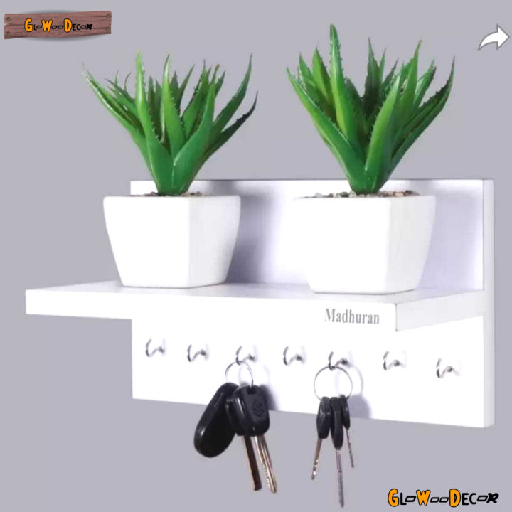 GloWooDecor%20Modern%20Wall-Mounted%20Key%20Organizer%20with%20Decorative%20Shelf%20and%20Hooks,%20Easy%20Assembly%20Home%20Storage%20Rack%20-%20Image%204