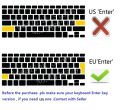 Soft EU Layout for Macbook Pro 16 A2141 Spanish EU Keyboard Cover Silicon for Macbook Pro 16 Spanish Keyboard Protector Skin. 