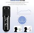 AGPTEK Microphone for PC with Mic Stand, 3.5 & USB Jack Gaming Mic Condenser Recording Microphone for Computer, PC ,Laptop, Podcasting, Streaming Singing YouTube Skype. 