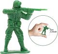 Mini Tiny Military Force Action Figure Toys Set - Army Man Soldier War Toy For Kids Boys Girls - Soldiers. 