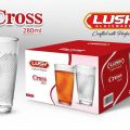Crooos 280ml / 300ml - 06 Pcs Glass Set. 