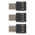 3X Type-C USB-C to USB 2.0 OTG Adapter for Xiaomi Mi A1 for Samsung Galaxy S8 Plus Oneplus 5T Macbook Pro Converter. 